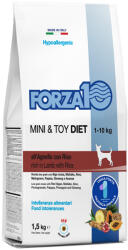 FORZA10 1, 5kg FORZA10 Mini & Toy Diet bárány & rizs száraz kutyatáp