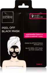Gabriella Salvete Face Mask Black Peel Off mască exfoliantă neagră faciale 2x8 ml