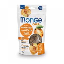  Monge 4 x Monge Cat Adult Gift Skin Support cu Cod si Caise, 60 g