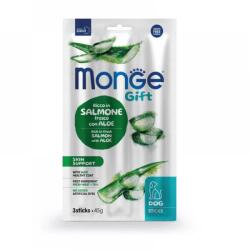 Monge 4 x Monge Dog Adult Skin Support Stick cu Somon si Aloe Vera, 3 buc