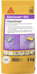 Sika Chit pentru rosturi Sika Ceram Clean Grout 655 silver 2 kg