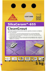 Sika Chit pentru rosturi Sika Ceram Clean Grout 655 light sand 5 kg