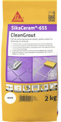 Sika Chit pentru rosturi Sika Ceram Clean Grout 655 white 2 kg