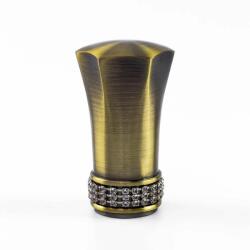  Pluto Dupla Szimpla Függönyrúd - Antik Arany - 400 cm