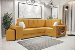  Veneti Kényelmes LORA ülőgarnitúra - sárga, jobbos