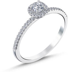 Moon Diamonds Gyémánt Köves Arany 14K Eljegyzési Gyűrű (DR-0003020-1255F)