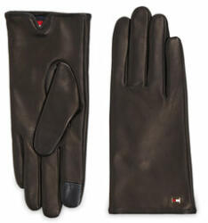 Tommy Hilfiger Mănuși de Damă Essential Flag Leather Gloves AW0AW15360 Negru