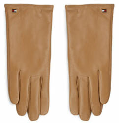 Tommy Hilfiger Mănuși de Damă Essential Flag Leather Gloves AW0AW15360 Bej
