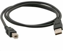  C-TECH USB 2.0 típusú A-B kábel kb 1, 8 m fekete