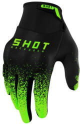 Shot Drift Edge 2.0 cross kesztyű fekete-zöld