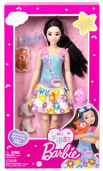 Mattel Első Barbie babám - Fekete hajú Barbie baba (HLL18_HLL22)