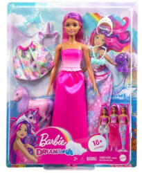 Mattel Barbie Dreamtopia - Átváltozó sellő baba (HLC28)
