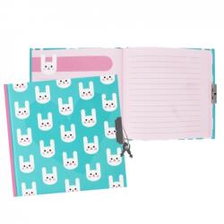 Starpak Nyuszis kulcsos napló 14 x 14 cm (520730)