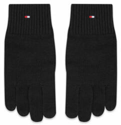 Tommy Hilfiger Mănuși pentru Bărbați Essential Flag Knitted Gloves AM0AM11048 Negru
