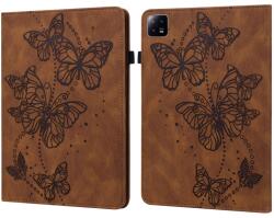  ART BUTTERFLIES Husa flip Xiaomi Pad 6 / Pad 6 Pro maro