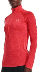 Under Armour Tech 1/2 Zip - Twist-RED Hosszú ujjú póló 1320128-628 Méret XL - top4running
