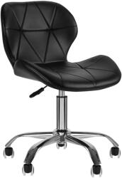  Háttámlás kozmetikai szék, fekete - nagykereskedelem-szalonok - 32 952 Ft