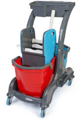 UCTEM PLAS Herkules Takarító kocsi műanyag, 2x25l-es a vödör 1db/karton - keztorlobolt - 45 466 Ft