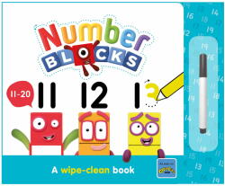Learning Resources Numberblocks - Carticica Scriu si sterg Numberblocks 11-20