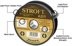STROFT Fir monofilament Stroft ABR 0, 20mm/4, 20kg rola 100m (ST.8120)