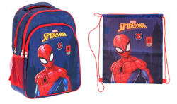 Textiel Trade Spiderman Iskolatáska vagy Hátizsák, Tornazsák szett (SPI22-1262_SPI22-1265)