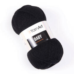 YARNART Baby - Fekete - 585