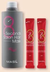 Masil Hajápoló készlet 8Seconds Salon Hair Mask Set - 350 ml, 8 ml, 8 ml