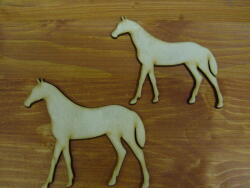  Natúr fa - Ló 10cm 2db/csomag