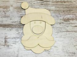 Natúr fa - Kreatív mikulásfej 25cm