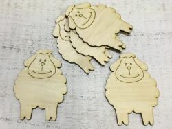 Natúr fa - Bárány 10cm 5db/csomag - kosarbolt