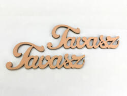  Fa "Tavasz" felirat lazac 2db/csomag - kosarbolt