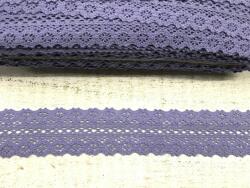  Pamut csipke - antiklila 4, 5cm*20méter