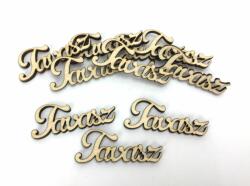  Natúr fa - " Tavasz " felirat 2x5cm 10db/csomag - kosarbolt
