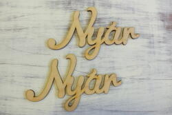 Natúr fa - Nyár felirat 2db/csomag - kosarbolt