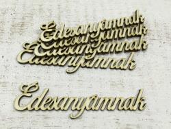Édesanyámnak" felirat 3, 3x12cm 5db/csomag