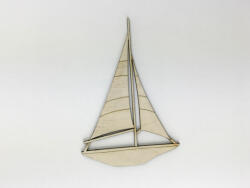  Natúr fa - Balatoni vitorlás 15cm