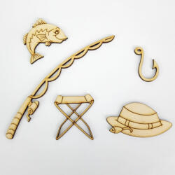  Horgász szett 5db/csomag