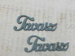  Fa "Tavasz" felirat ódon kék 2db/csomag