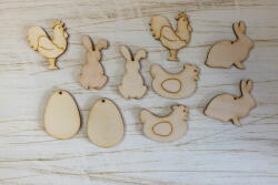  Natúr fa - Húsvéti csomag 5cm 10db/csomag