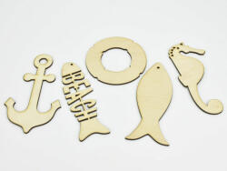  Natúr fa - Tengeres szett 5db/csomag