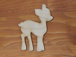  Natúr fa - Bambi 7, 5x10cm 5db/csomag - kosarbolt