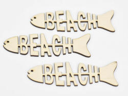  Natúr fa - BEACH hal 3, 5x12cm 3db/csomag - kosarbolt