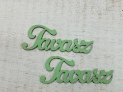  Fa "Tavasz" felirat menta 2db/csomag - kosarbolt