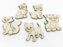  Natúr fa - Cica szett 5db/csomag