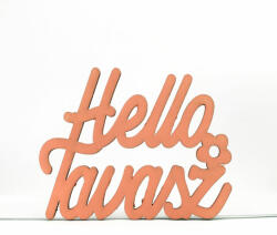  Lazac "Helló Tavasz" felirat 8, 5x11cm - kosarbolt