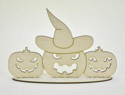  Natúr fa - Talpas Halloween tökök 20x30cm - kosarbolt