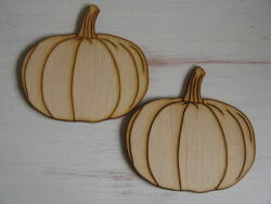  Natúr fa - Tök gravírozott 10cm 2db/csomag - kosarbolt