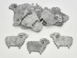 Fa bárány szürke 4x5cm 15db/csomag - kosarbolt