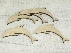  Natúr fa - Delfin 10, 5x4cm 5db/csomag