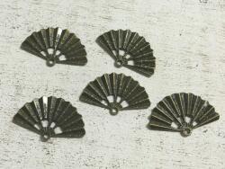 Fém legyező 5db/csomag - kosarbolt